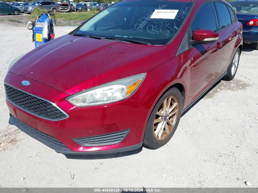 VIN 1FADP3K27FL304551 2015 Ford Focus, SE no.2