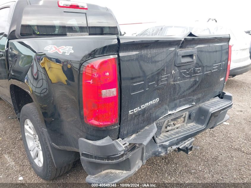 2021 Chevrolet Colorado 4Wd Short Box Lt VIN: 1GCGTCEN1M1265263 Lot: 40549345