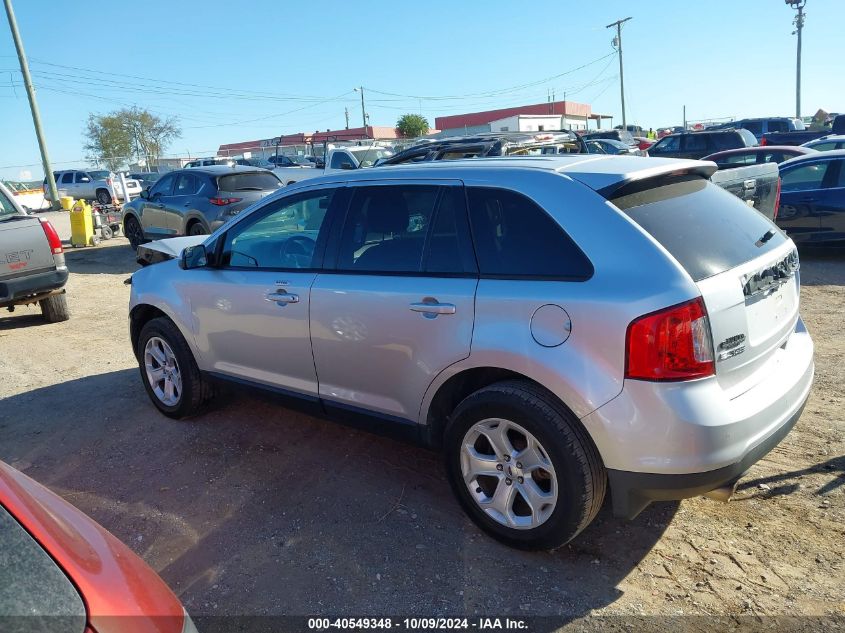 2013 Ford Edge Sel VIN: 2FMDK3JC6DBA37284 Lot: 40549348