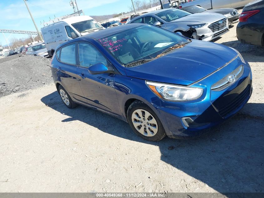 VIN KMHCT5AE3HU317265 2017 Hyundai Accent, SE no.1