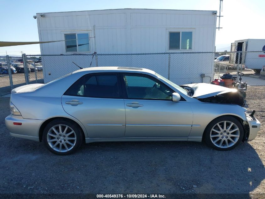 2002 Lexus Is 300 VIN: JTHBD192820052050 Lot: 40549376