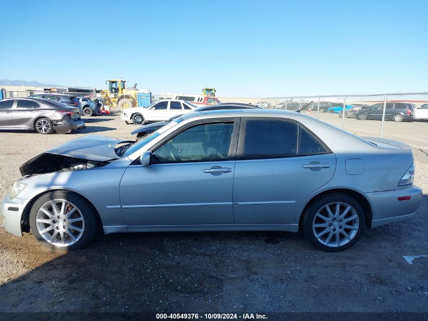 2002 Lexus Is 300 VIN: JTHBD192820052050 Lot: 40549376