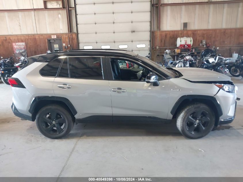 2021 Toyota Rav4 Hybrid Xse VIN: 2T3E6RFVXMW020284 Lot: 40549398