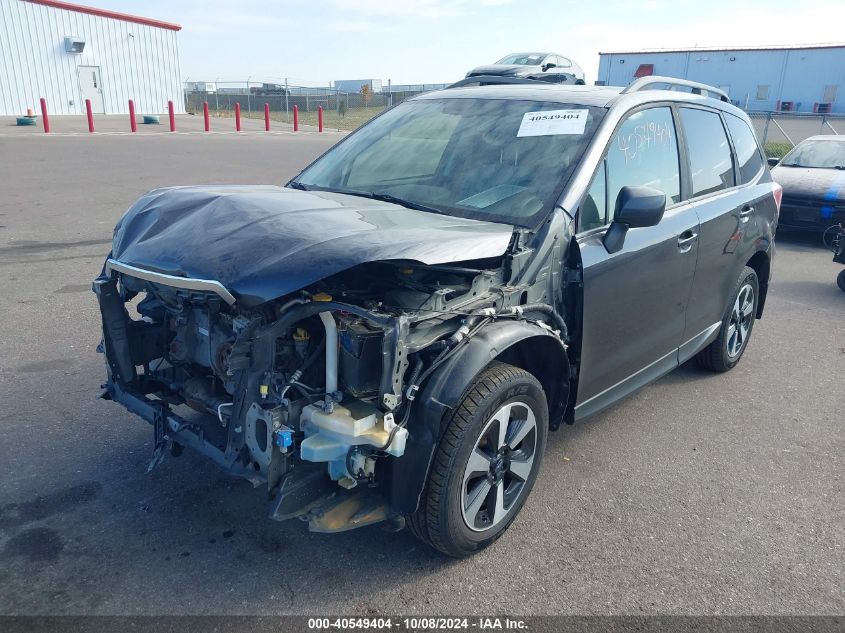 2017 Subaru Forester 2.5I Premium VIN: JF2SJAECXHH412892 Lot: 40549404