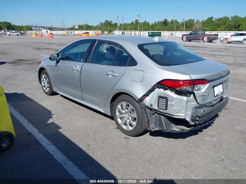 5YFEPMAE1NP298705 2022 Toyota Corolla Le