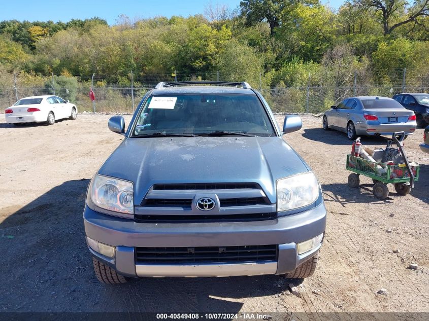 2003 Toyota 4Runner Limited V6 VIN: JTEBU17R438006845 Lot: 40549408