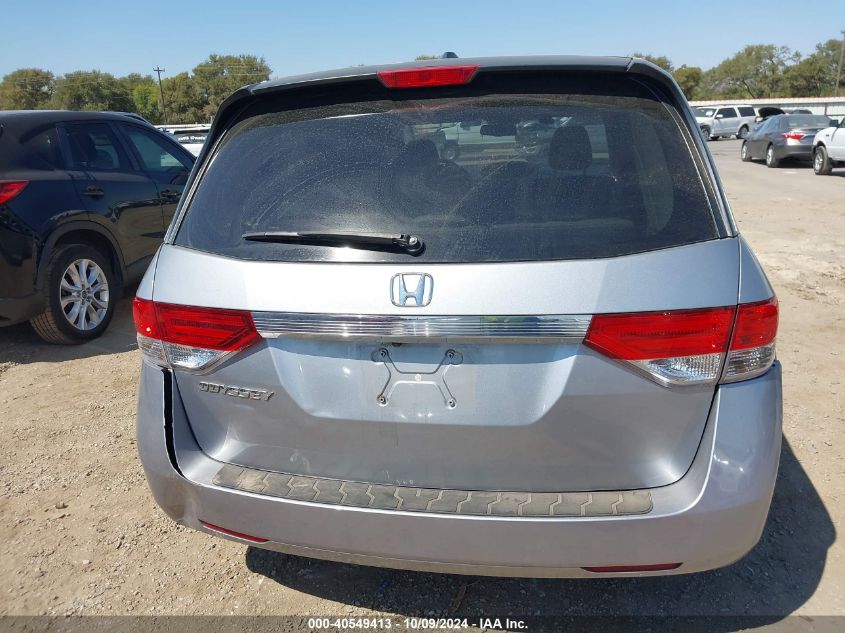 5FNRL5H60GB080836 2016 Honda Odyssey Exl