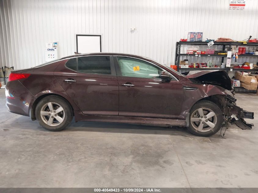 2014 KIA OPTIMA LX - 5XXGM4A70EG283723