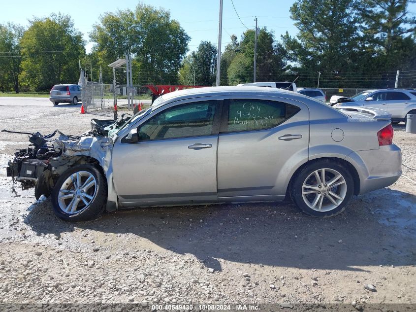 2013 Dodge Avenger Se V6 VIN: 1C3CDZAG5DN510701 Lot: 40549430