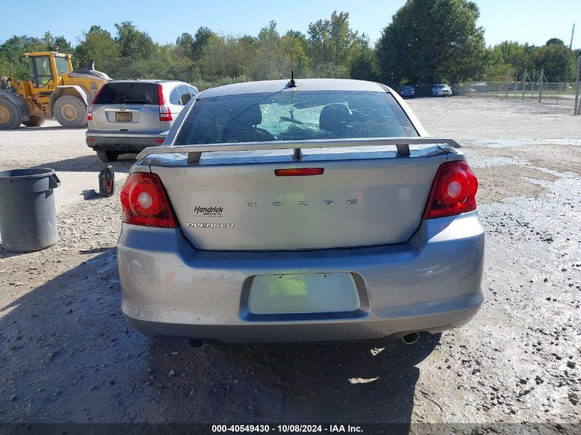 2013 Dodge Avenger Se V6 VIN: 1C3CDZAG5DN510701 Lot: 40549430