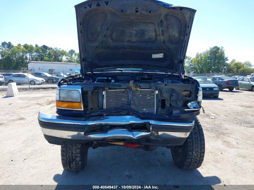 1995 Ford Bronco U100 VIN: 1FMEU15N6SLA72385 Lot: 40549437