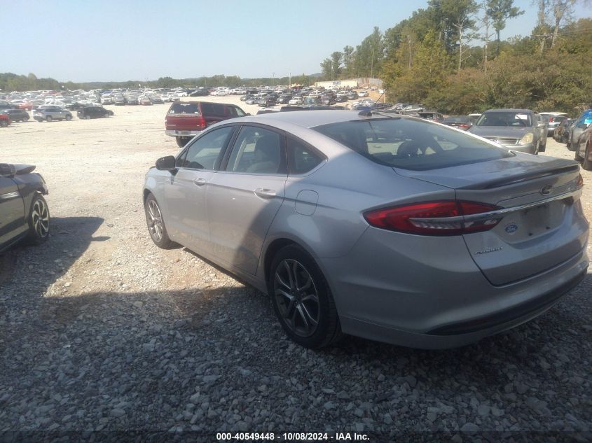 2017 FORD FUSION S - 3FA6P0G71HR148443