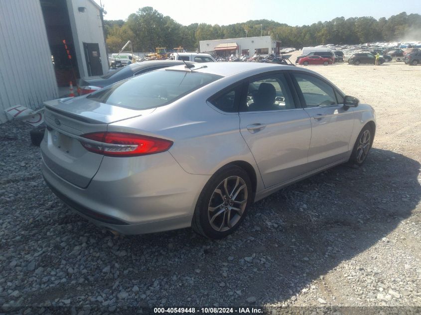 VIN 3FA6P0G71HR148443 2017 Ford Fusion, S no.4