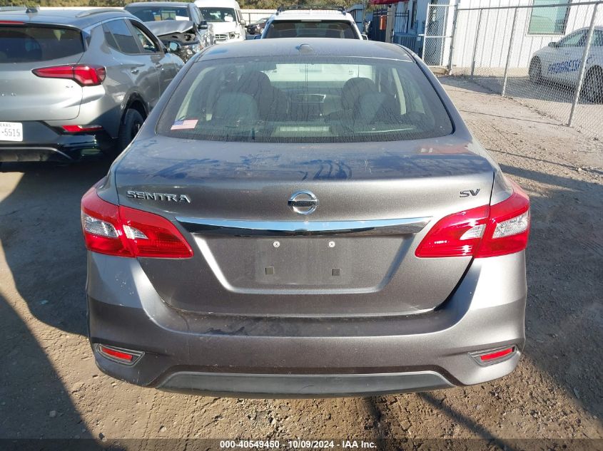 3N1AB7AP6KY293191 2019 Nissan Sentra S/Sv/Sr/Sl