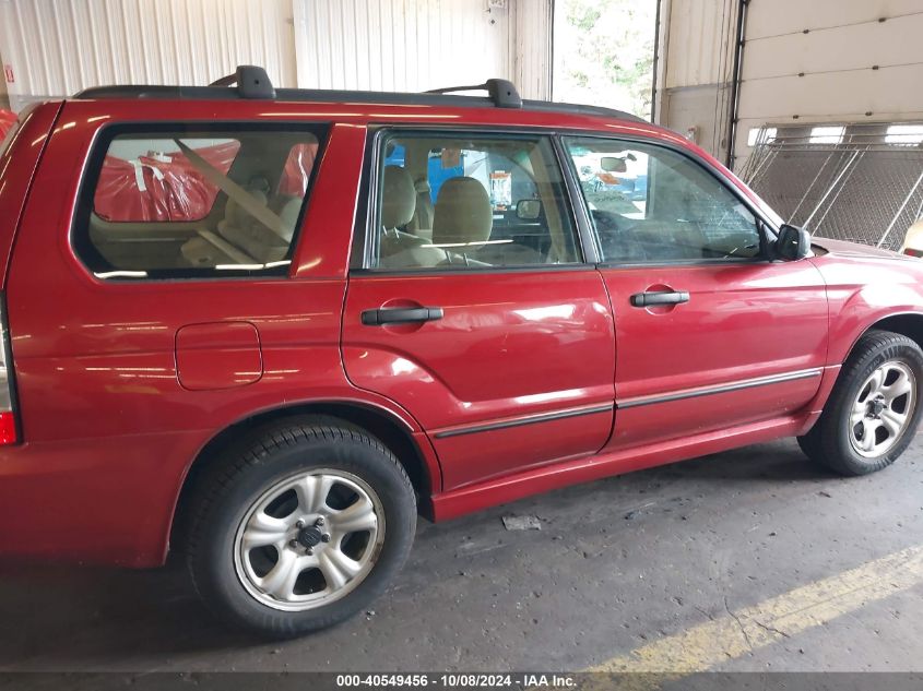 2006 Subaru Forester 2.5X VIN: JF1SG63666H722225 Lot: 40549456