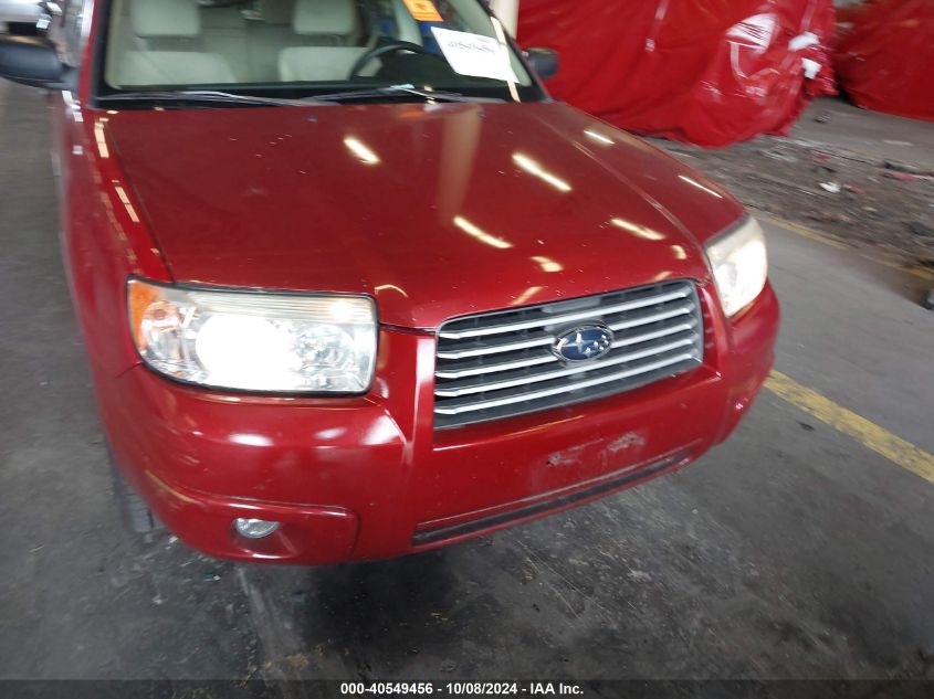 2006 Subaru Forester 2.5X VIN: JF1SG63666H722225 Lot: 40549456