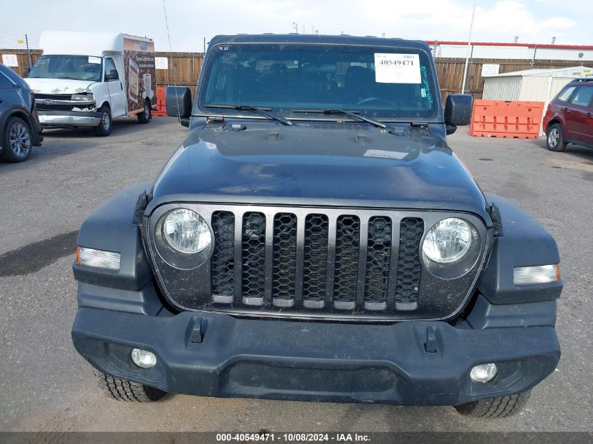 2021 Jeep Gladiator Sport 4X4 VIN: 1C6HJTAG6ML518896 Lot: 40549471