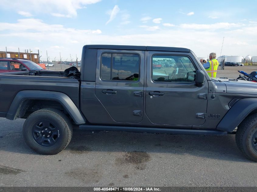 2021 Jeep Gladiator Sport 4X4 VIN: 1C6HJTAG6ML518896 Lot: 40549471