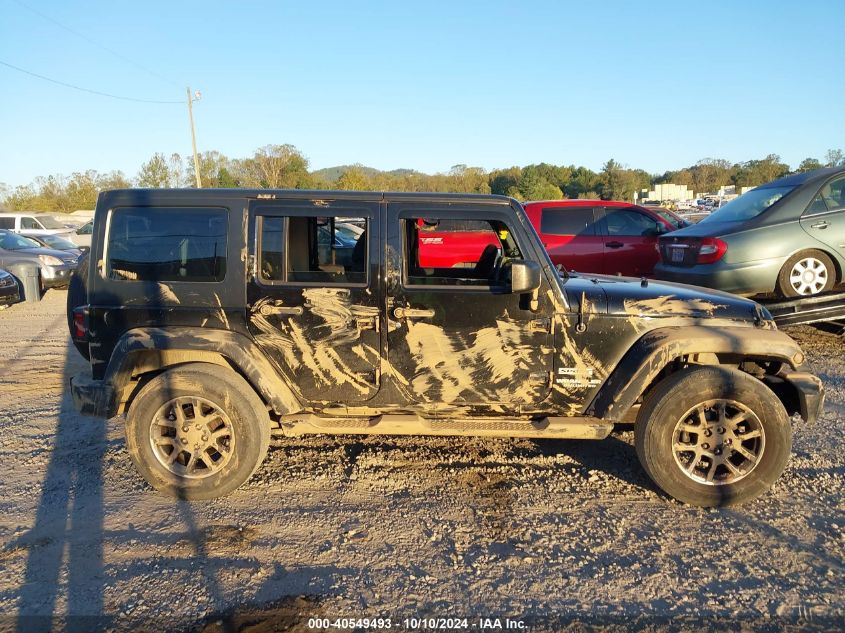 2016 Jeep Wrangler Unlimited Sport VIN: 1C4BJWDG0GL227570 Lot: 40549493