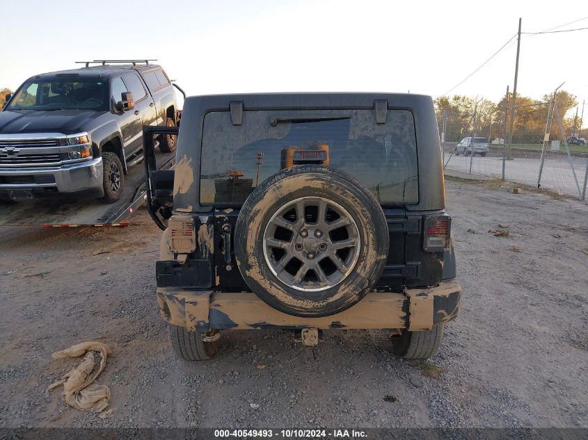 2016 Jeep Wrangler Unlimited Sport VIN: 1C4BJWDG0GL227570 Lot: 40549493