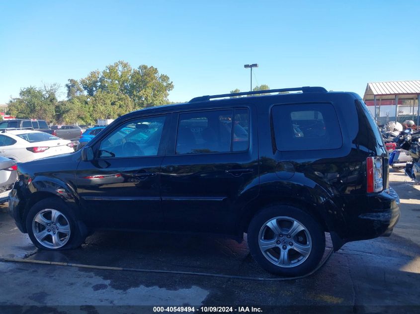 2013 Honda Pilot Ex VIN: 5FNYF4H43DB025207 Lot: 40549494