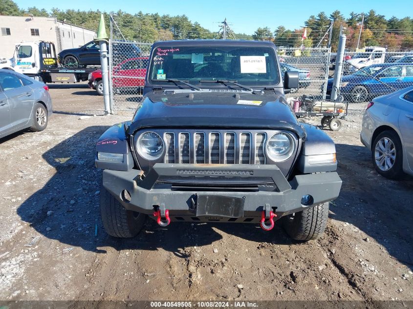 2018 Jeep Wrangler Unlimited Sahara 4X4 VIN: 1C4HJXEG6JW209336 Lot: 40549505