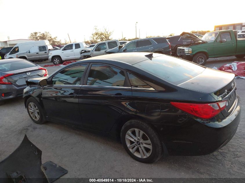 2013 Hyundai Sonata Gls VIN: 5NPEB4AC9DH728392 Lot: 40549514