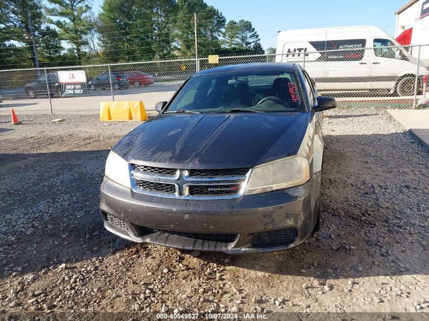 2014 Dodge Avenger Se VIN: 1C3CDZAG6EN223563 Lot: 40549527