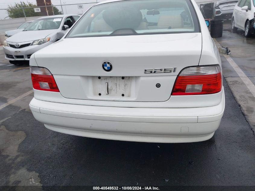 WBADT43411GF56695 2001 BMW 525 I Automatic