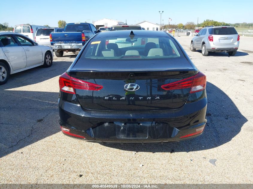 2019 Hyundai Elantra Value Edition VIN: KMHD84LF2KU838491 Lot: 40549539