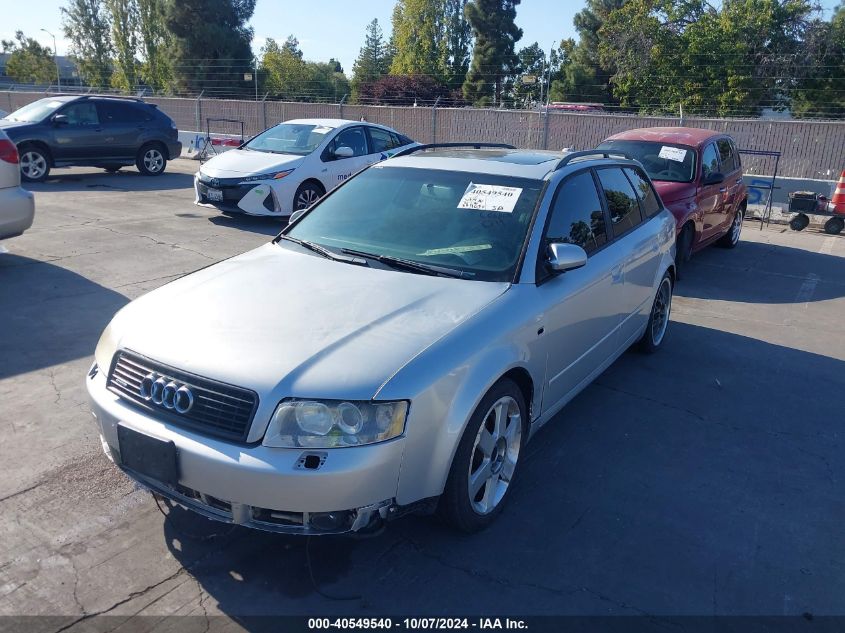 2005 Audi A4 1.8T Avant VIN: WAUVC68E45A045490 Lot: 40549540