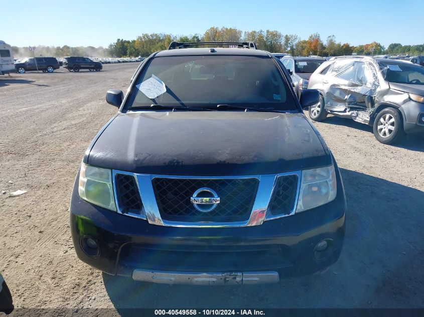 2008 Nissan Pathfinder Le V8 VIN: 5N1BR18B18C624986 Lot: 40549558