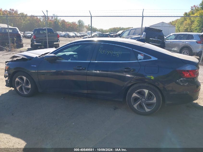 2019 Honda Insight Lx VIN: 19XZE4F15KE006399 Lot: 40549581