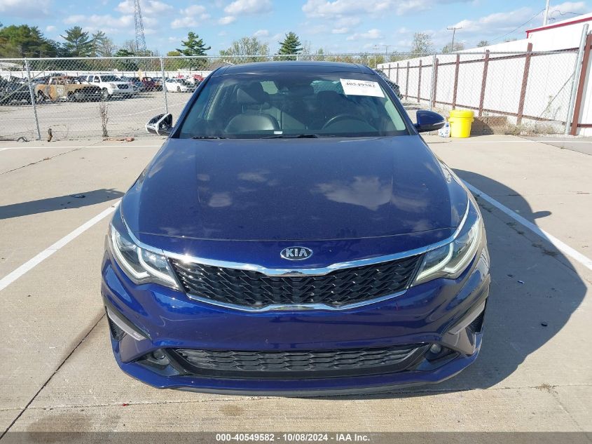 2019 Kia Optima S VIN: 5XXGT4L30KG283780 Lot: 40549582