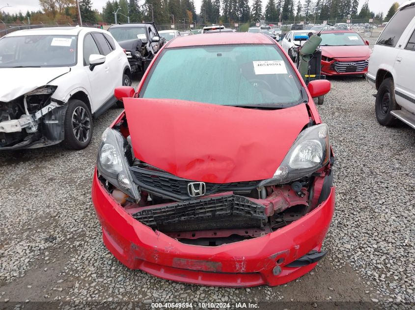 2013 Honda Fit Sport VIN: JHMGE8H56DC031755 Lot: 40549594