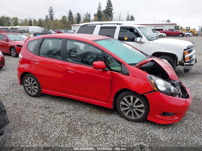 2013 Honda Fit Sport VIN: JHMGE8H56DC031755 Lot: 40549594