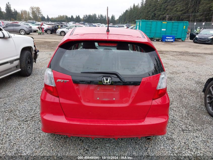 2013 Honda Fit Sport VIN: JHMGE8H56DC031755 Lot: 40549594