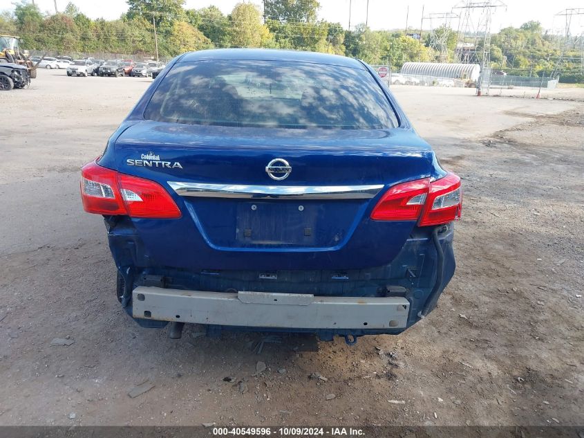 3N1AB7APXKY276586 2019 Nissan Sentra S/Sv/Sr/Sl