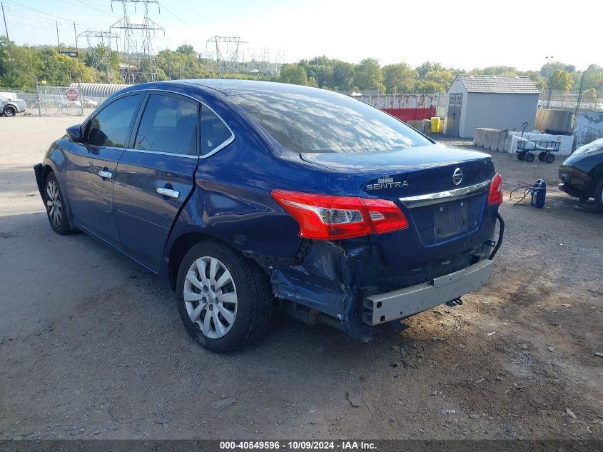 3N1AB7APXKY276586 2019 Nissan Sentra S/Sv/Sr/Sl