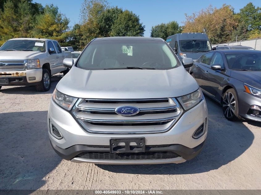 2FMTK4K82FBB48025 2015 Ford Edge Titanium