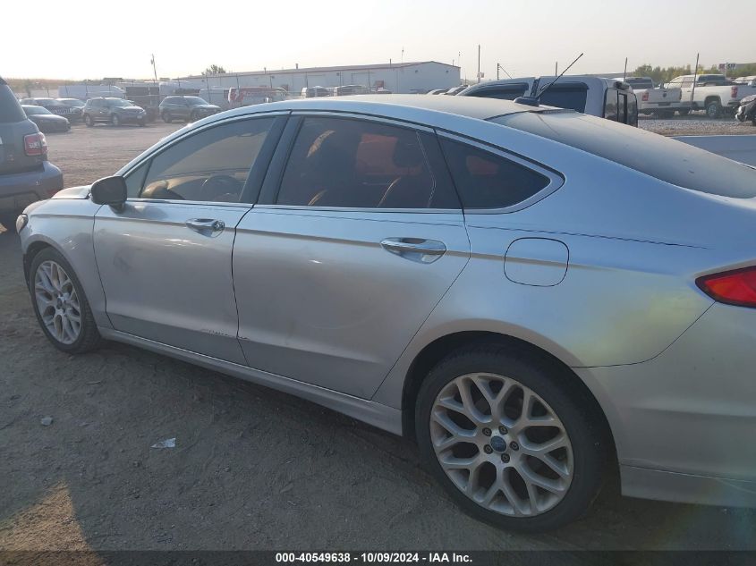 3FA6P0D95ER110943 2014 Ford Fusion Titanium