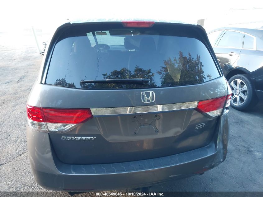 5FNRL5H43EB080308 2014 Honda Odyssey Ex