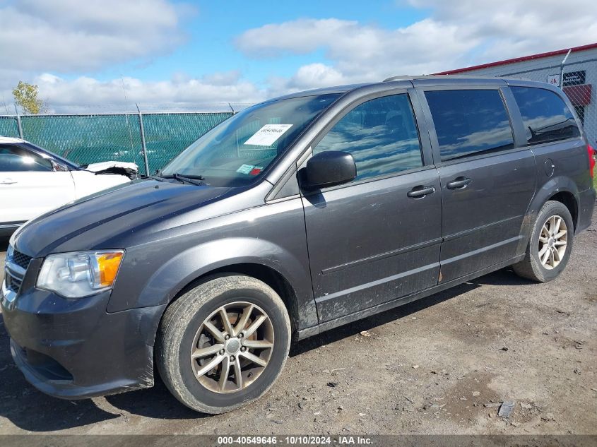 2016 Dodge Grand Caravan Sxt VIN: 2C4RDGCG6GR249402 Lot: 40549646