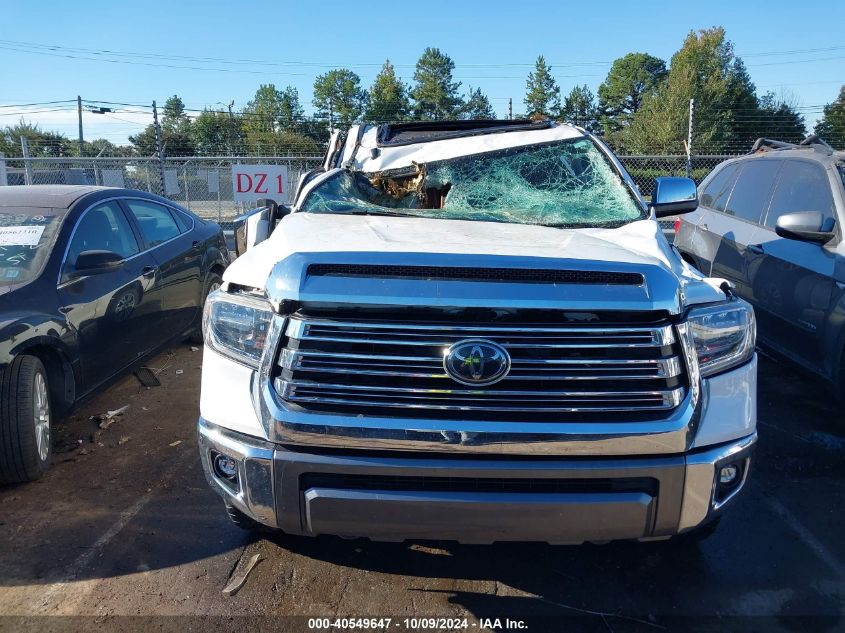 2018 Toyota Tundra Crewmax 1794/Platinum VIN: 5TFAW5F12JX774548 Lot: 40549647