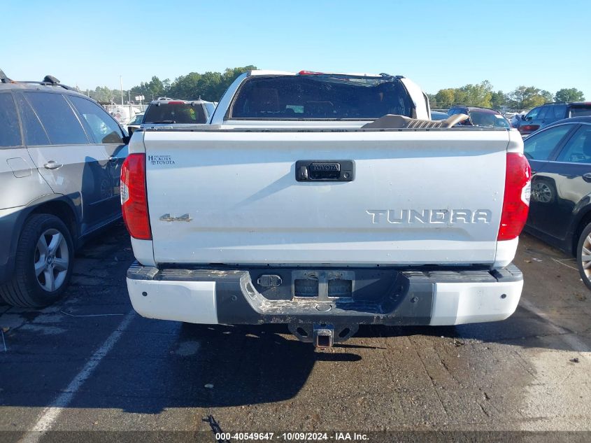 2018 Toyota Tundra Crewmax 1794/Platinum VIN: 5TFAW5F12JX774548 Lot: 40549647