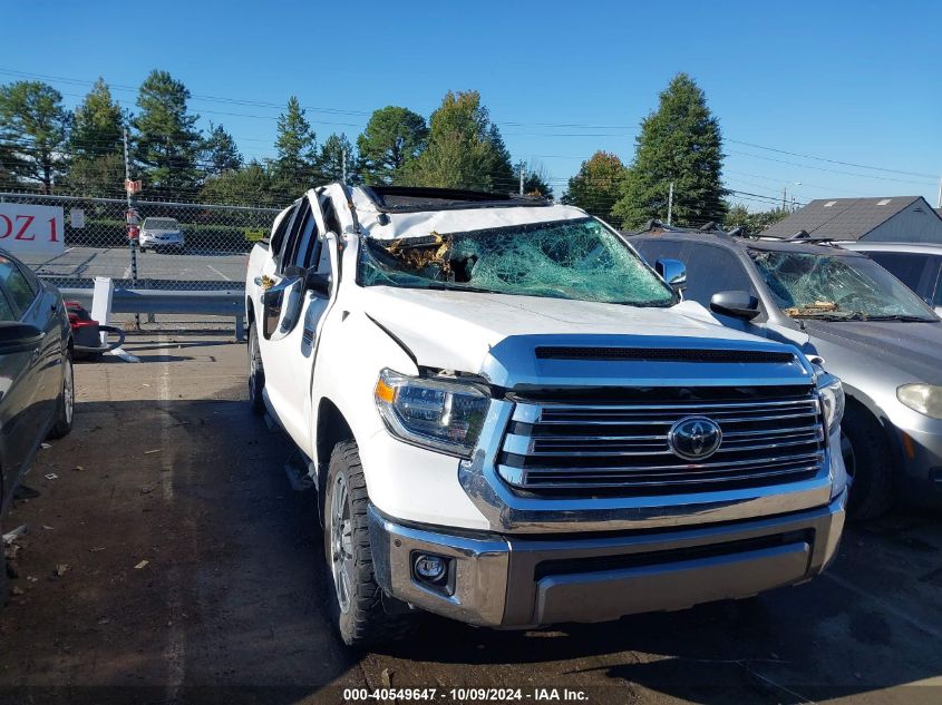 2018 Toyota Tundra Crewmax 1794/Platinum VIN: 5TFAW5F12JX774548 Lot: 40549647