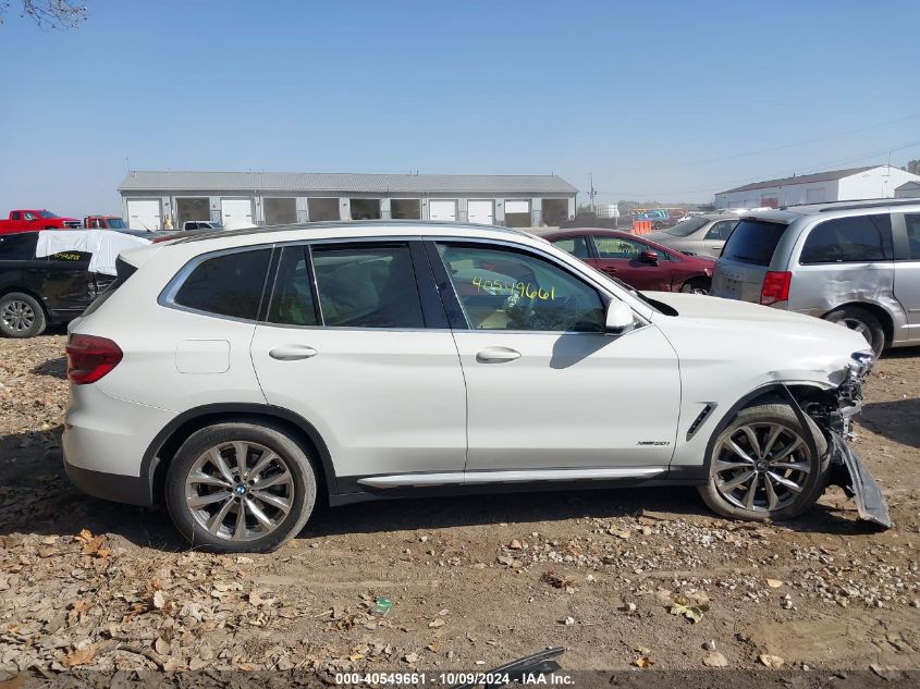 2018 BMW X3 xDrivem40I VIN: 5UXTR9C57JLC78491 Lot: 40549661