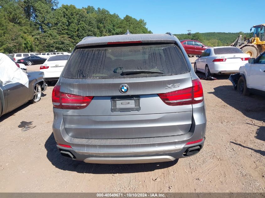 2015 BMW X5 xDrive50I VIN: 5UXKR6C57F0J75068 Lot: 40549671