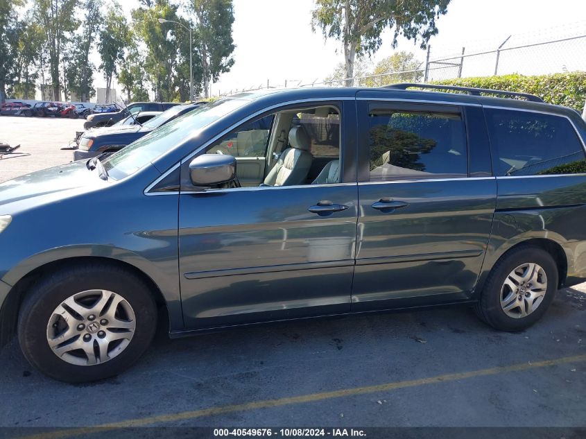 2006 Honda Odyssey Ex-L VIN: 5FNRL38776B021424 Lot: 40549676