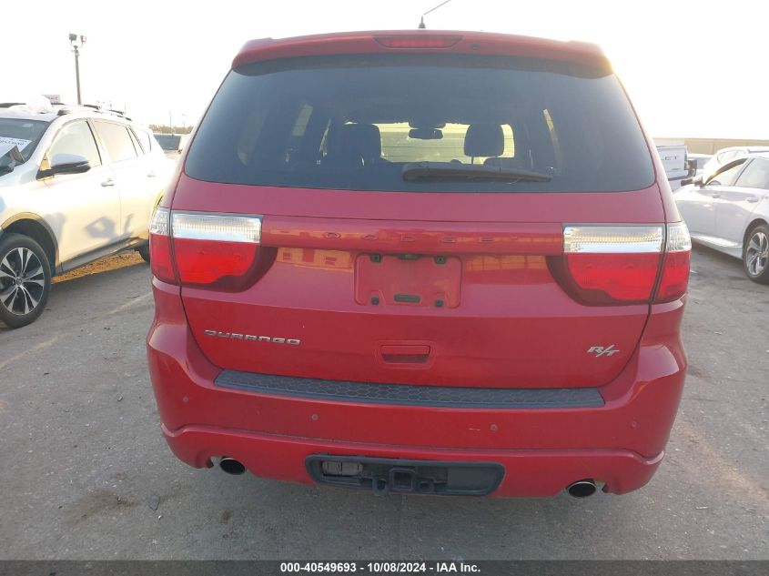 2013 Dodge Durango R/T VIN: 1C4SDHCT5DC672609 Lot: 40549693